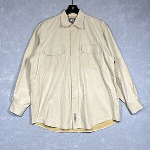 VTG Banana Republic Civilian Reserve Military Style Cotton Shirt Men's Medium